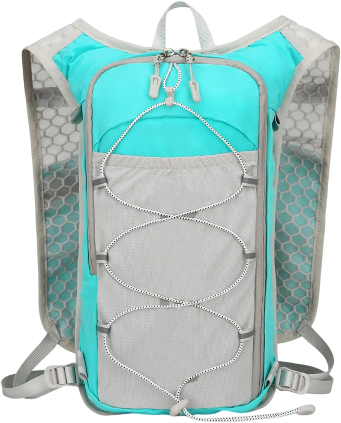 Hydration Pack Running - Outdoor Bladder Daypack for Men - Breathable & Reflective Hydration Backpack for Running and Jogging, for Runs, Cycling, Trails, Marathons