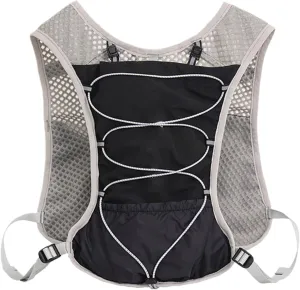 Hydration Vest, 5L Reflective Waterproof Running Vest, Lightweight Quick-Drying, Adjustable Breathable Sports Gear, Ideal for Cycling, Trail, Mountain, Hiking, Outdoor Activities