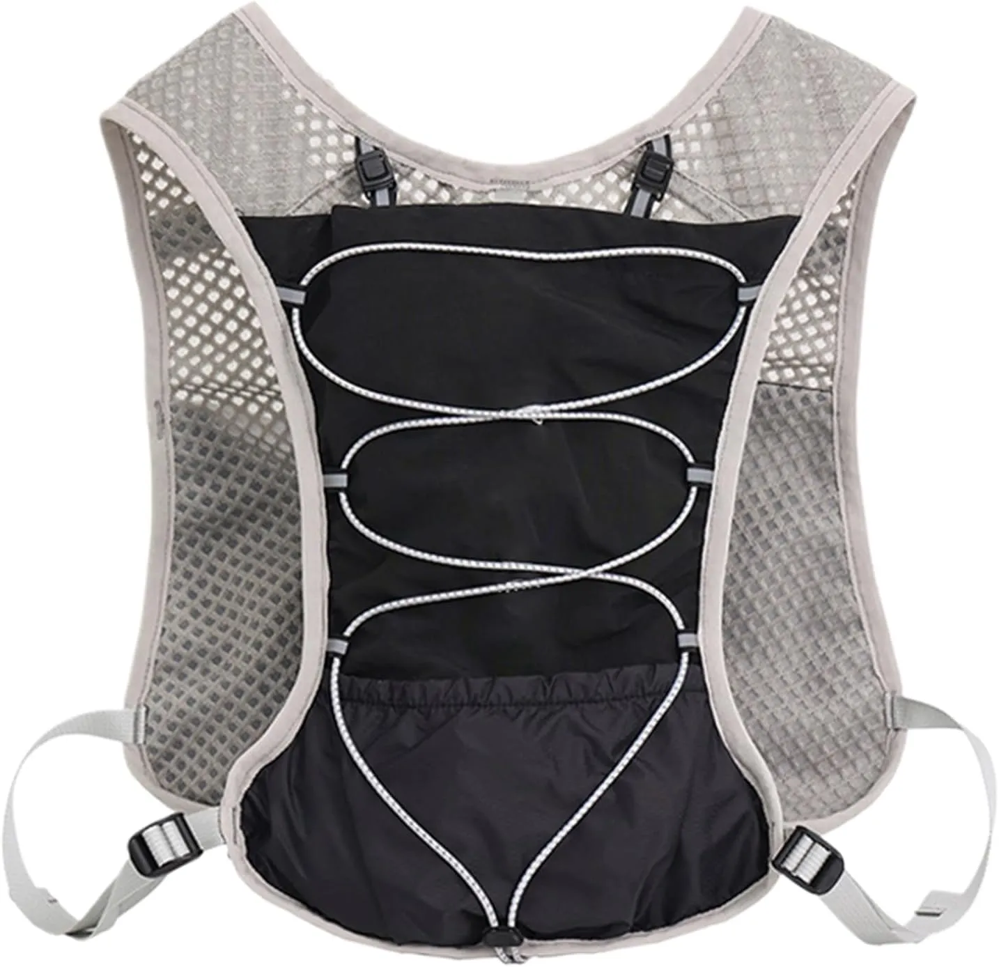 Hydration Vest, 5L Waterproof Running Vest, Adjustable Fit, Breathable Sports Gear, for Cycling, Trail Running, Mountain Adventures, Hiking, Outdoor Activities, 16.14x10.63 Inches