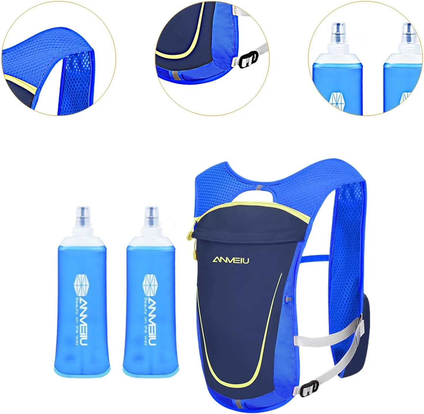 Hydration Vest with Water Bladders for Outdoor Adventures