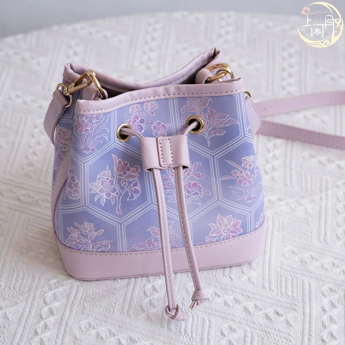 Idle Moon Crossbody Bucket Bag for Women