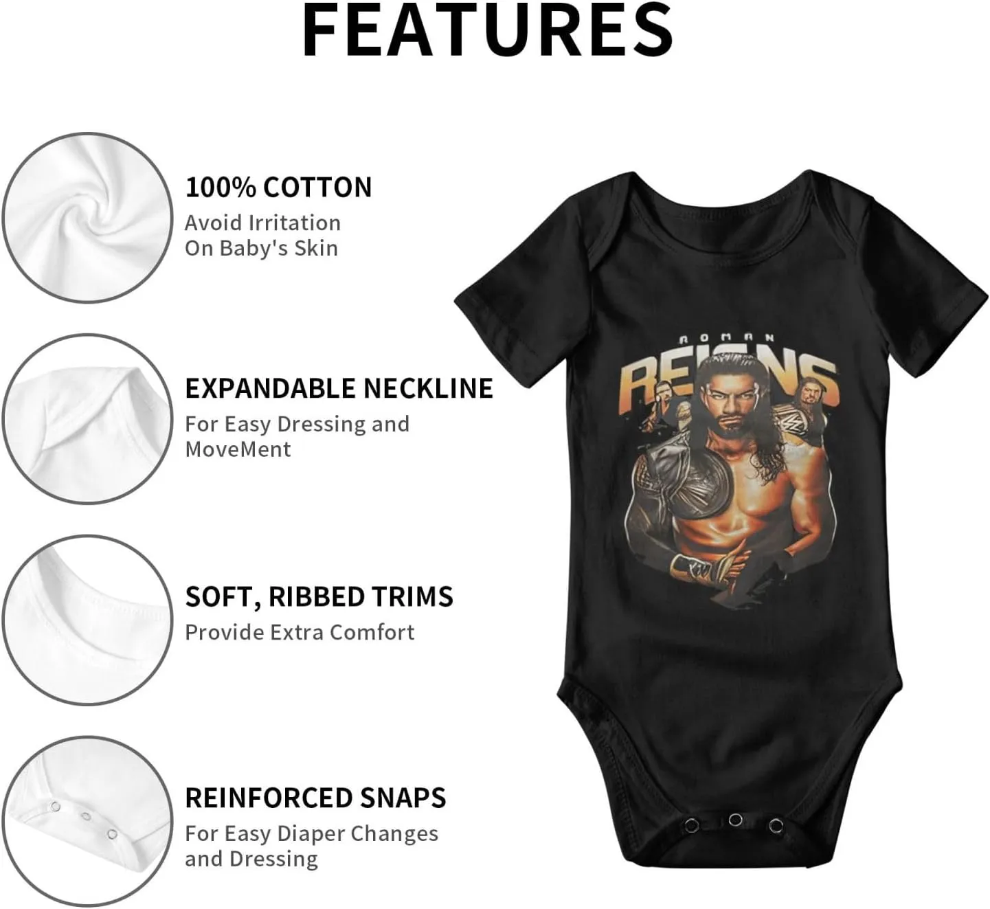 Infant Romper Unisex Baby Short Sleeve Bodysuit Summer Clothes Cotton Bodysuits Outfit
