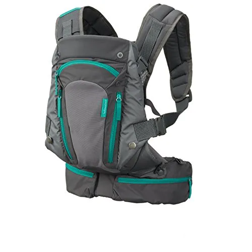 Infantino Carry On Multi Pocket Carrier, Black