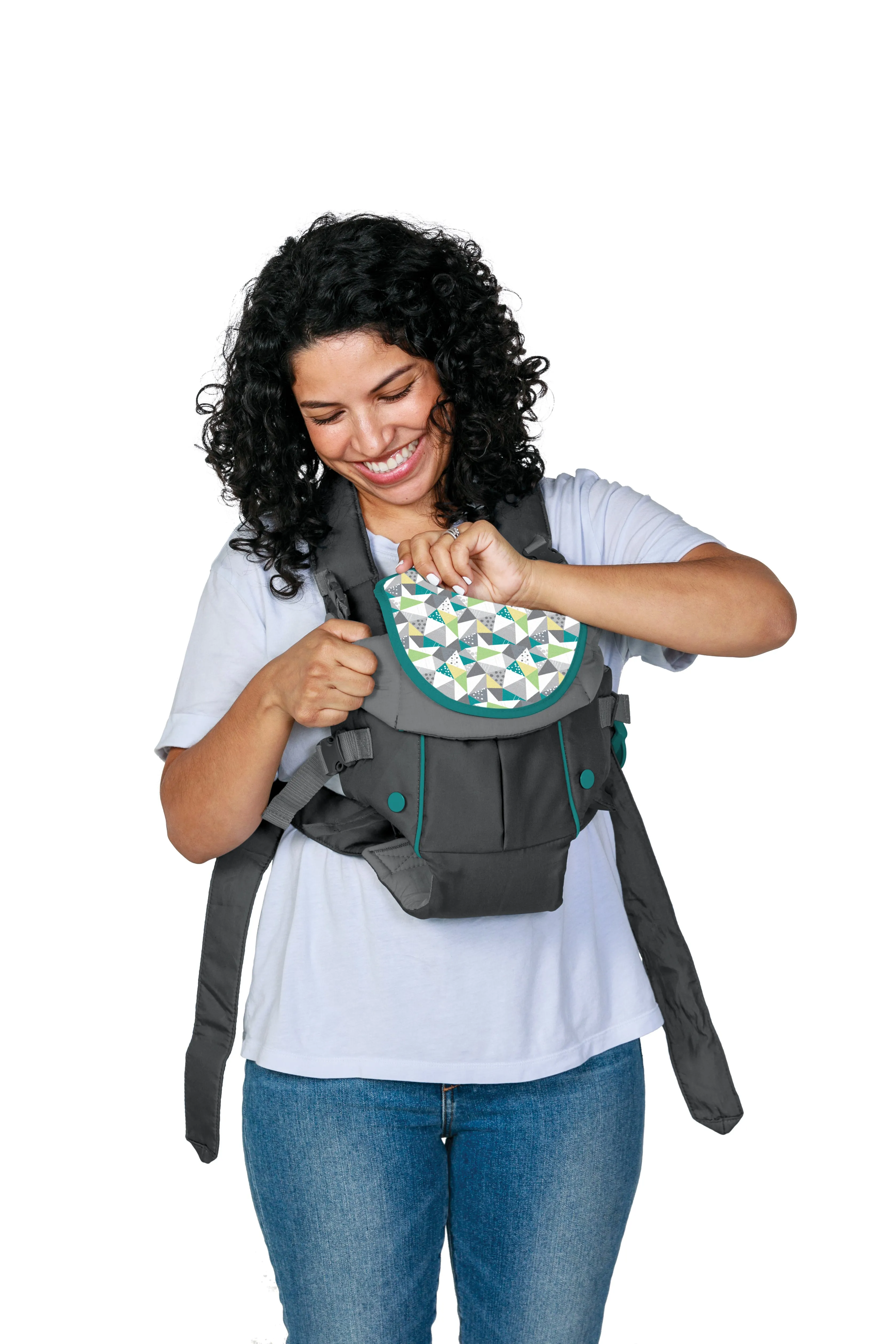 Infantino- Swift With Pocket - New Color -Grey
