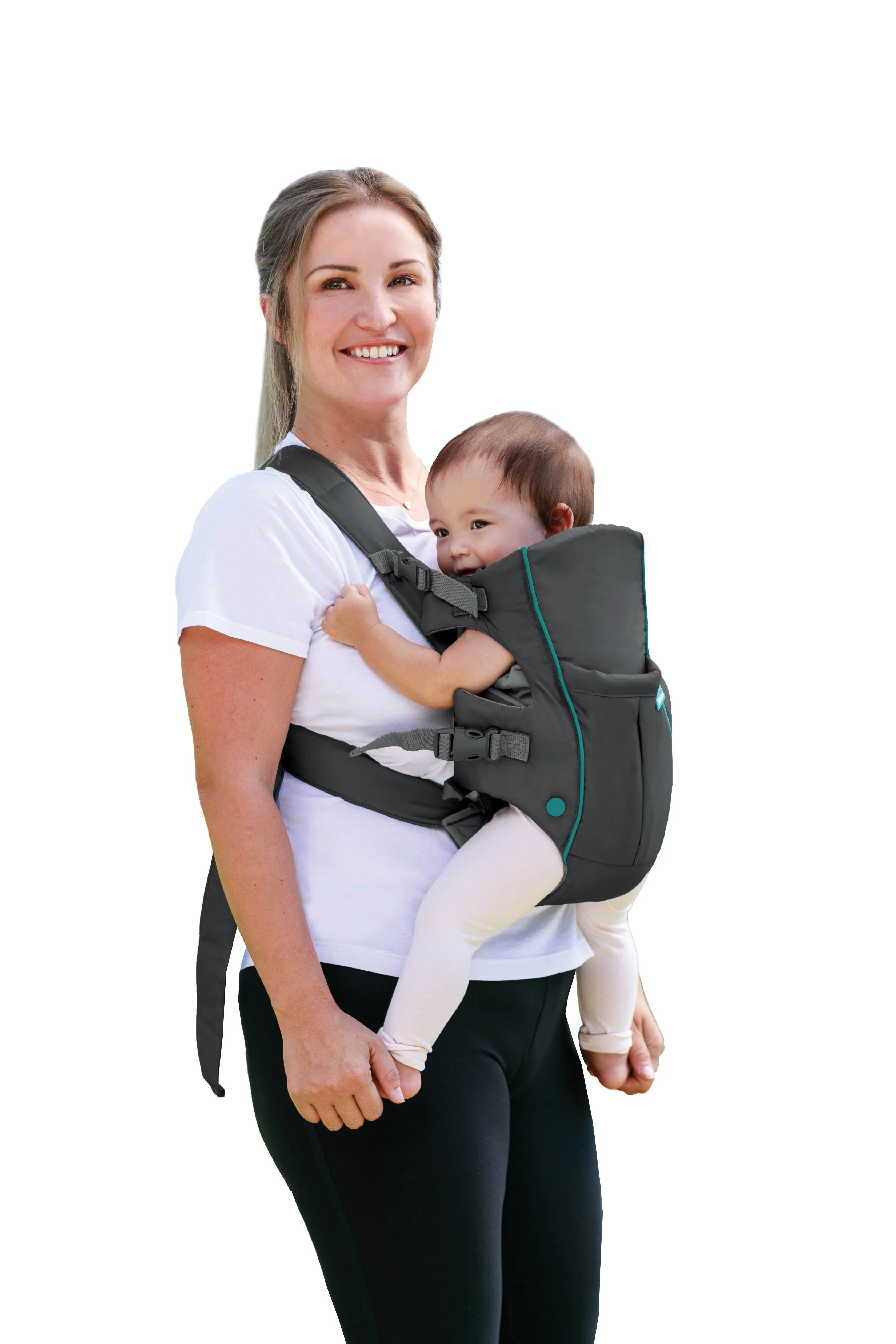 Infantino- Swift With Pocket - New Color -Grey