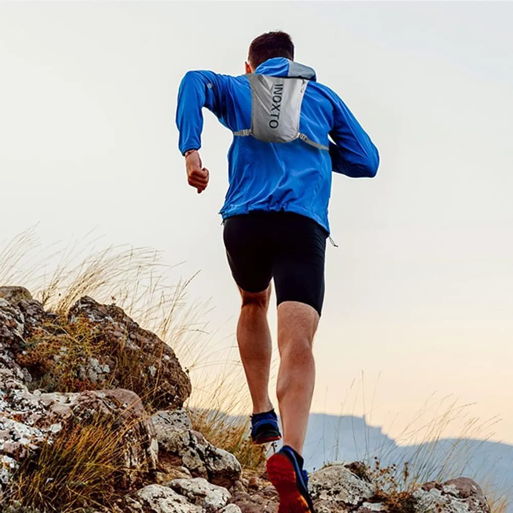 INOXTO Running Hydration Vest ,Lightweight Insulated Pack with 250ml Soft Flask Daypack for Hiking Trail Running Cycling Race Marathon for Women Men