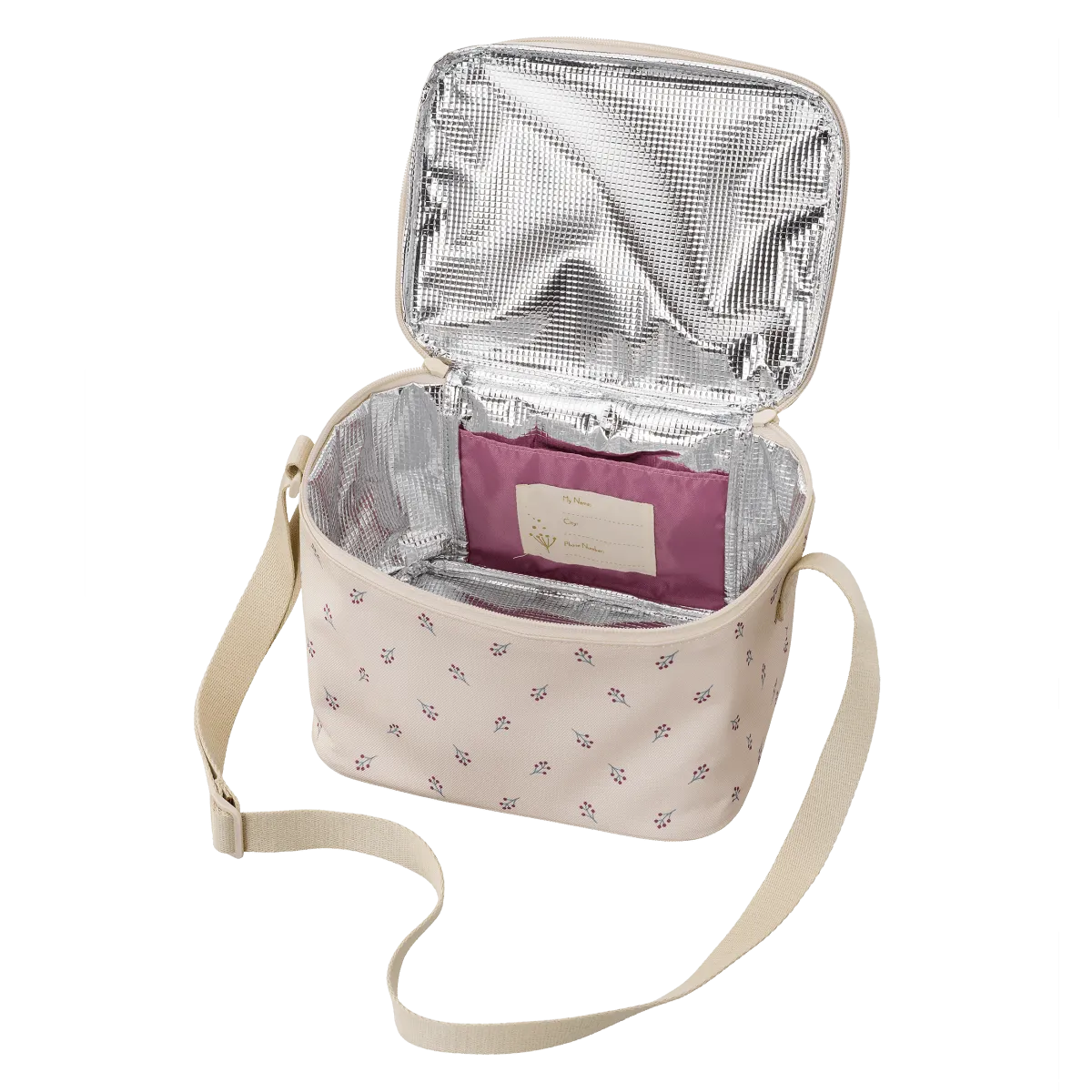 Insulated Large Lunch Bag - Berries