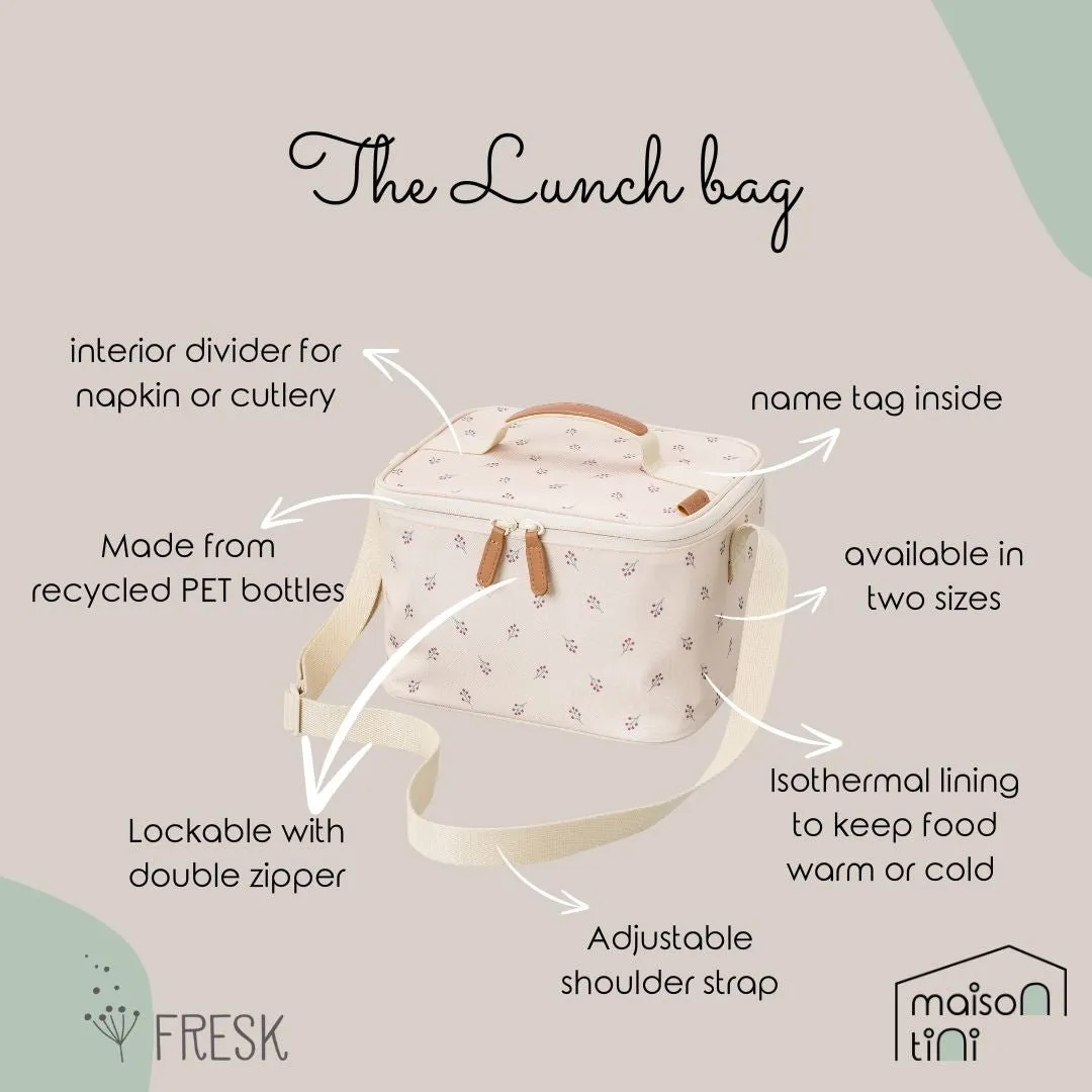 Insulated Large Lunch Bag - Berries