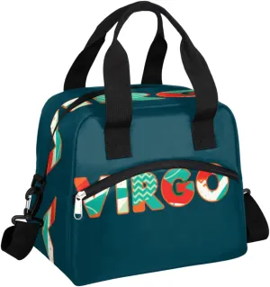 Insulated Lunch Bag Women Men Virgo Large Reusable Lunch Box Leakproof Lunch Tote Bag Cooler Bag with Adjustable Shoulder Strap Travel Picnic Work Beach