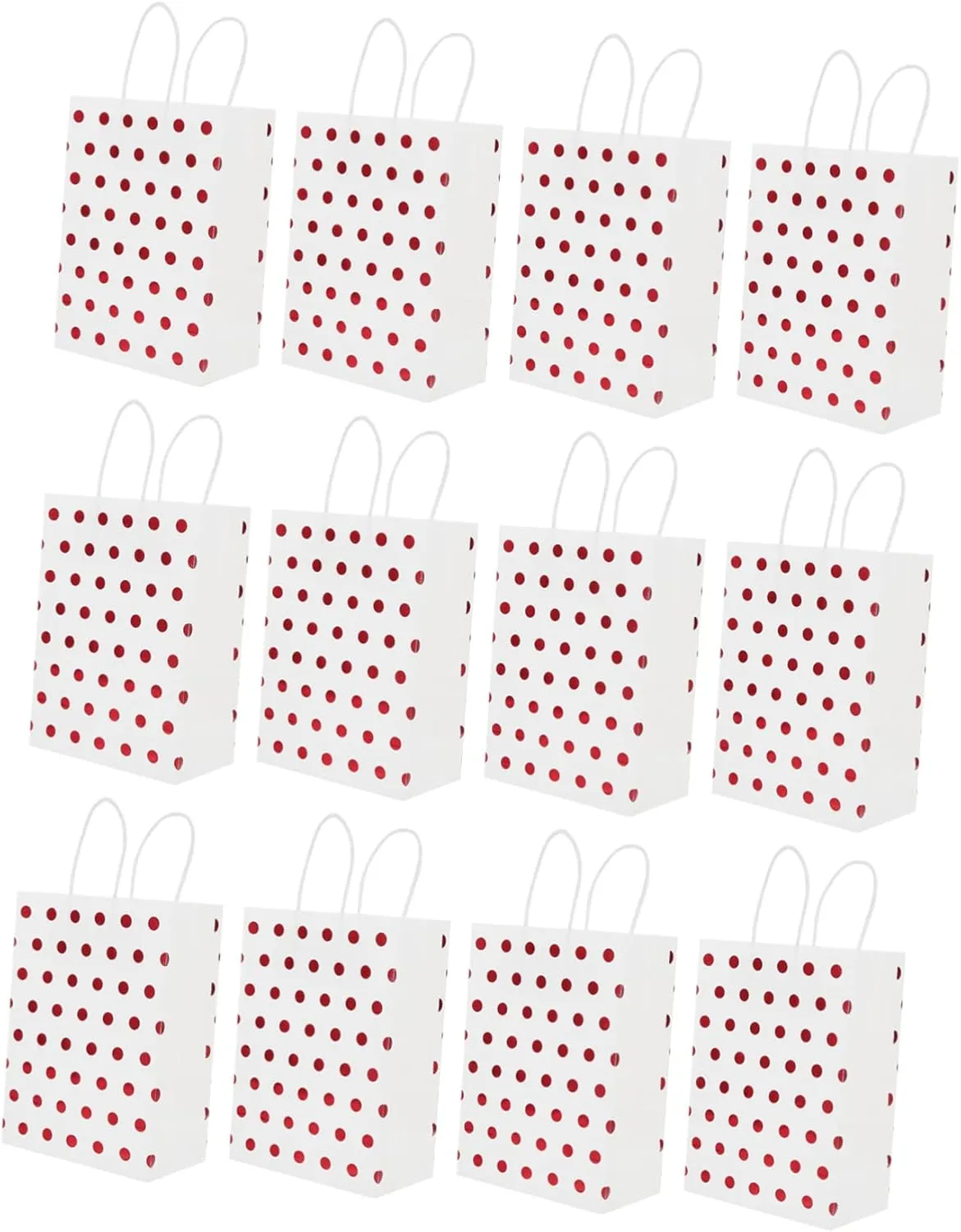 Ipetboom 12 Pack of Portable Bags Candy Accessory for Christmas Winter Party Holiday Celebrations Boys and Girls' Favor