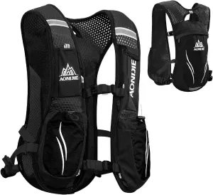 JEELAD Hydration Vest Backpack, Running and Cycling Pack with Water Bladder, for Men and Women