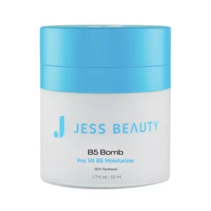 JESS BEAUTY | B5 Bomb Pro Vit B5 Face Moisturizer | Panthenol Cream Skin Care | Vegan Face Cream Skincare Hydration 50 ml