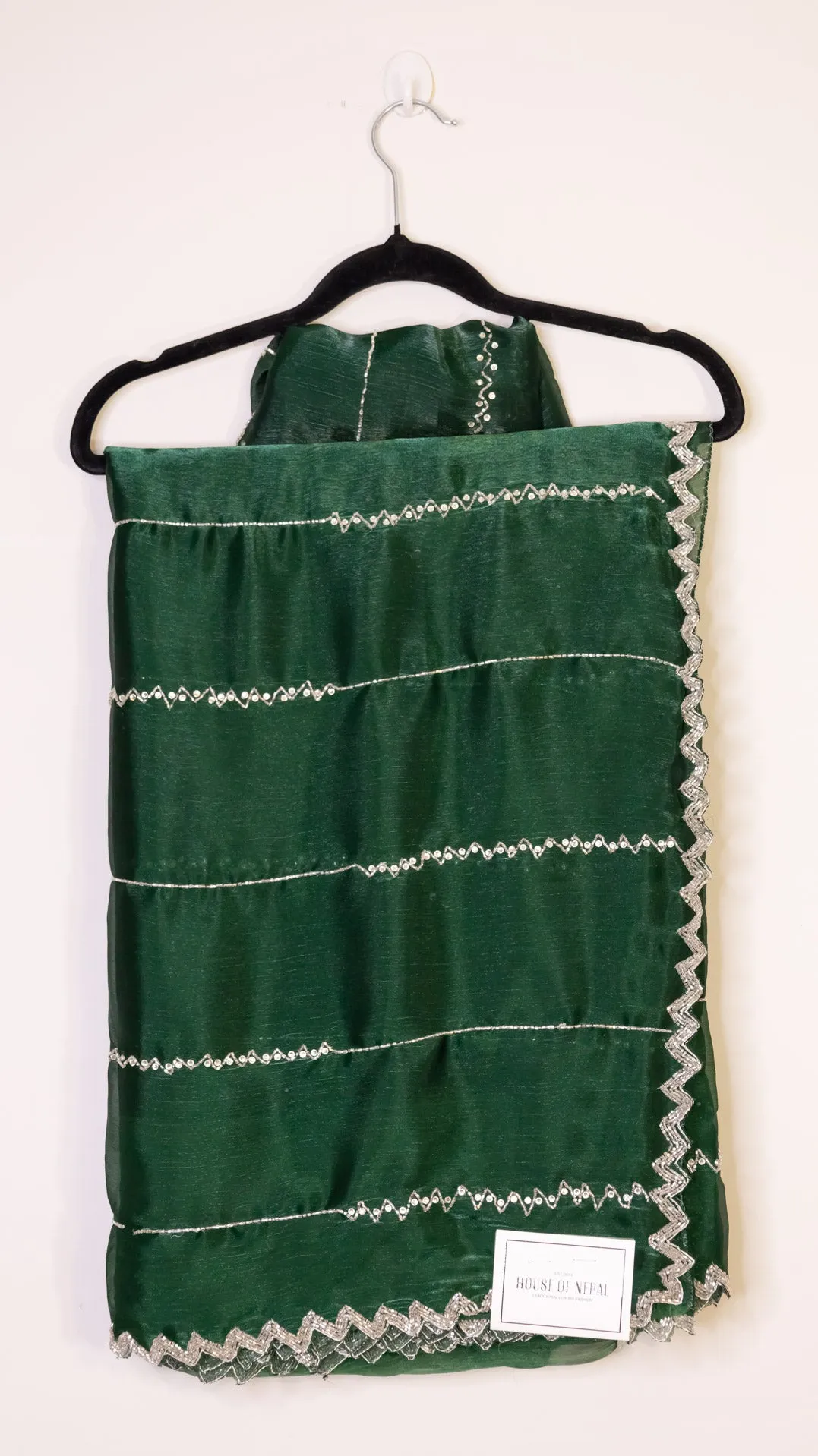 Jimmy Choo Hand Embroidered Saree