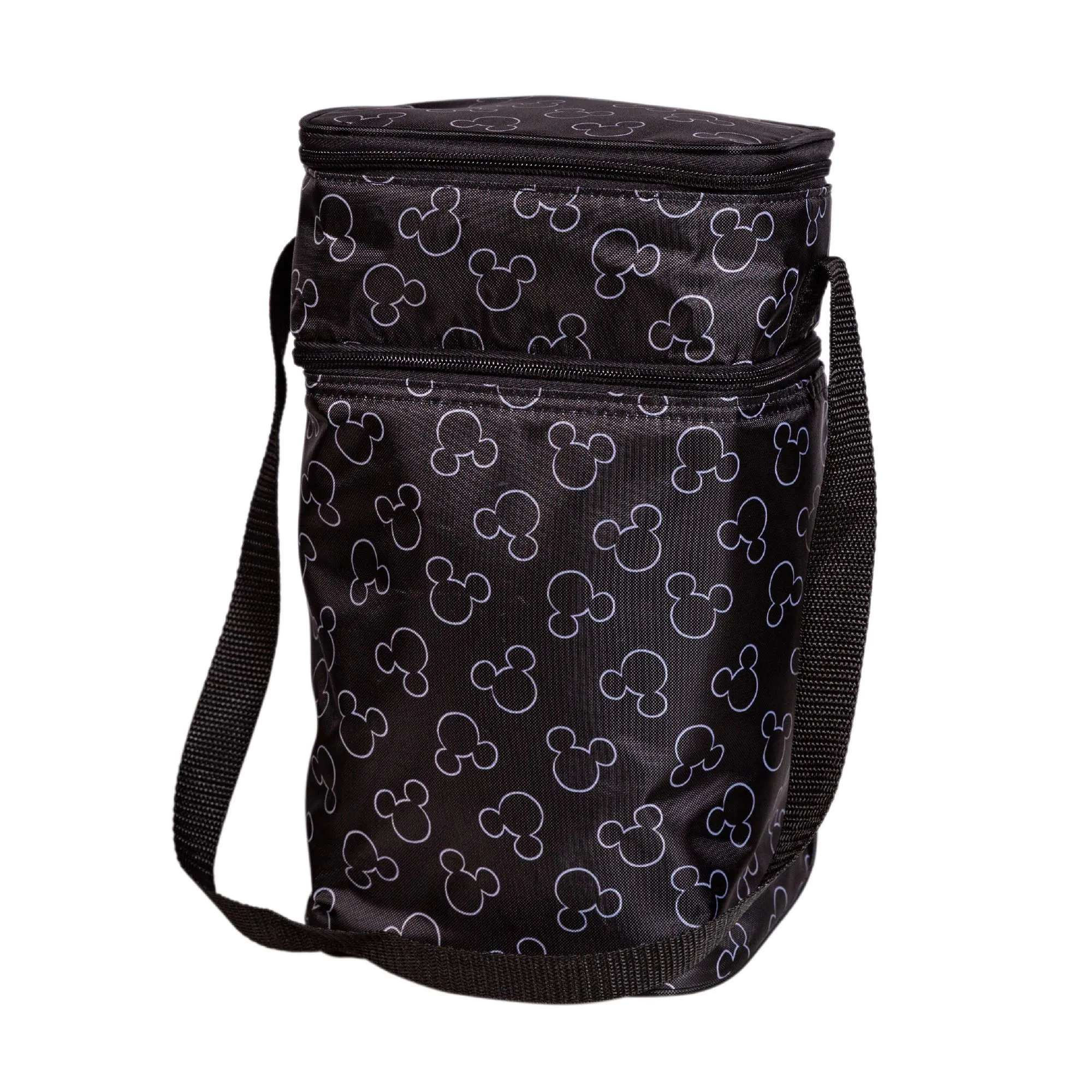 J.L Childress 6 Bottle Cooler, Insulated Breastmilk Cooler and Lunch Bag for Baby Food and Bottles, Leak-Proof and Heat-Sealed, Ice Pack Included