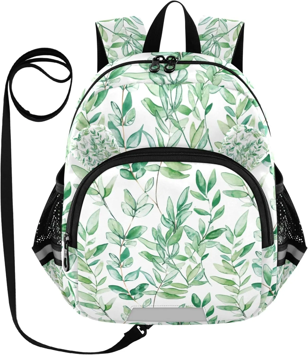 Joisal Kids Backpacks for Toddlers Shoulder Boys Daycare Bag for School Girls Botanical Nature Watercolor Green S 7L