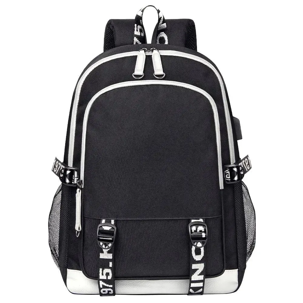 Jurassic World Indominus Rex Hybrid Predator Boy Girl Backpack Kids USB Book Bag Men large capacity Traveling Backpack
