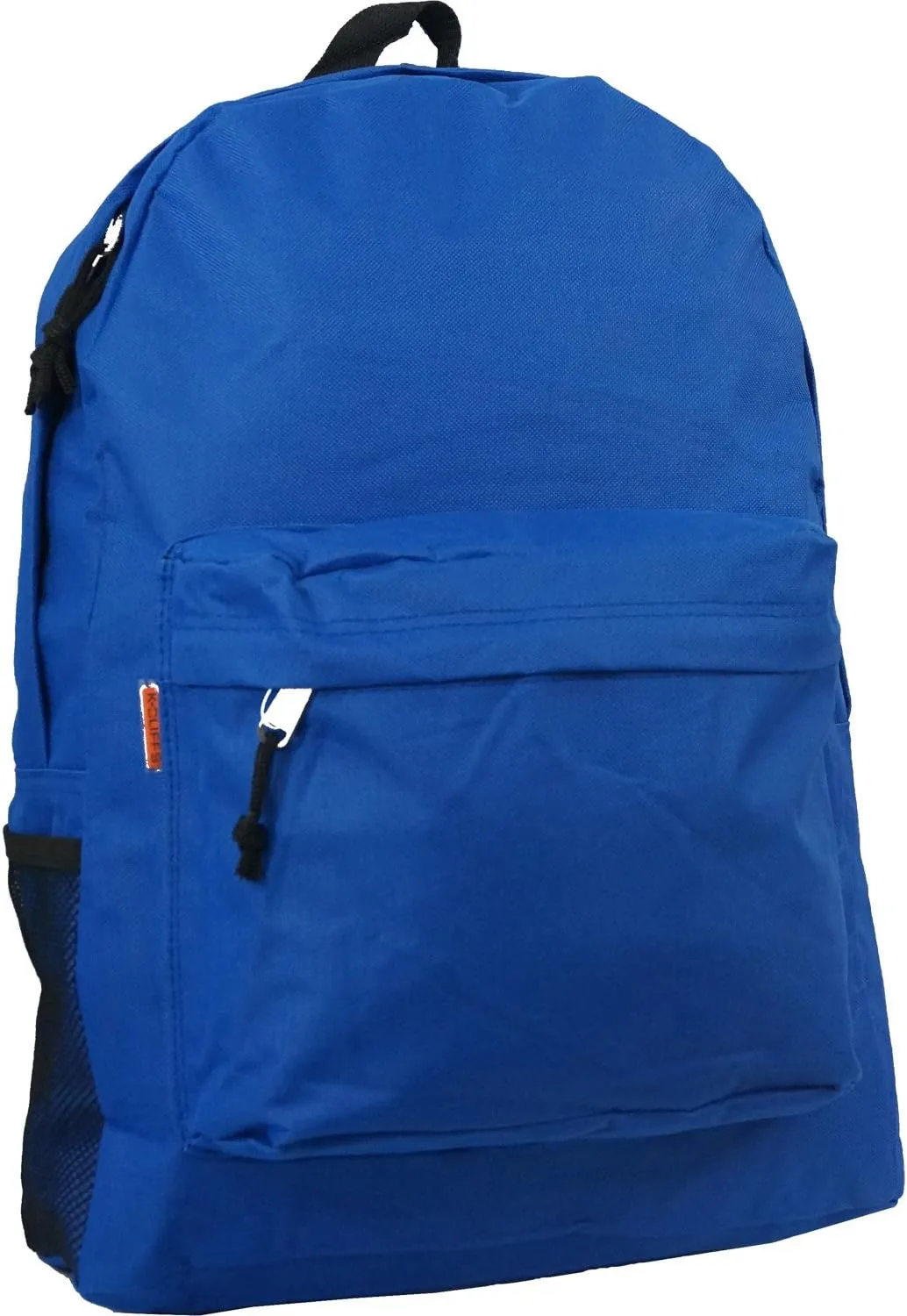 K-Cliffs Wholesale Classic Backpack 18 inch Basic Bookbag Padded Back Bulk Case Lot of 30pcs Simple Schoolbag Assorted Color