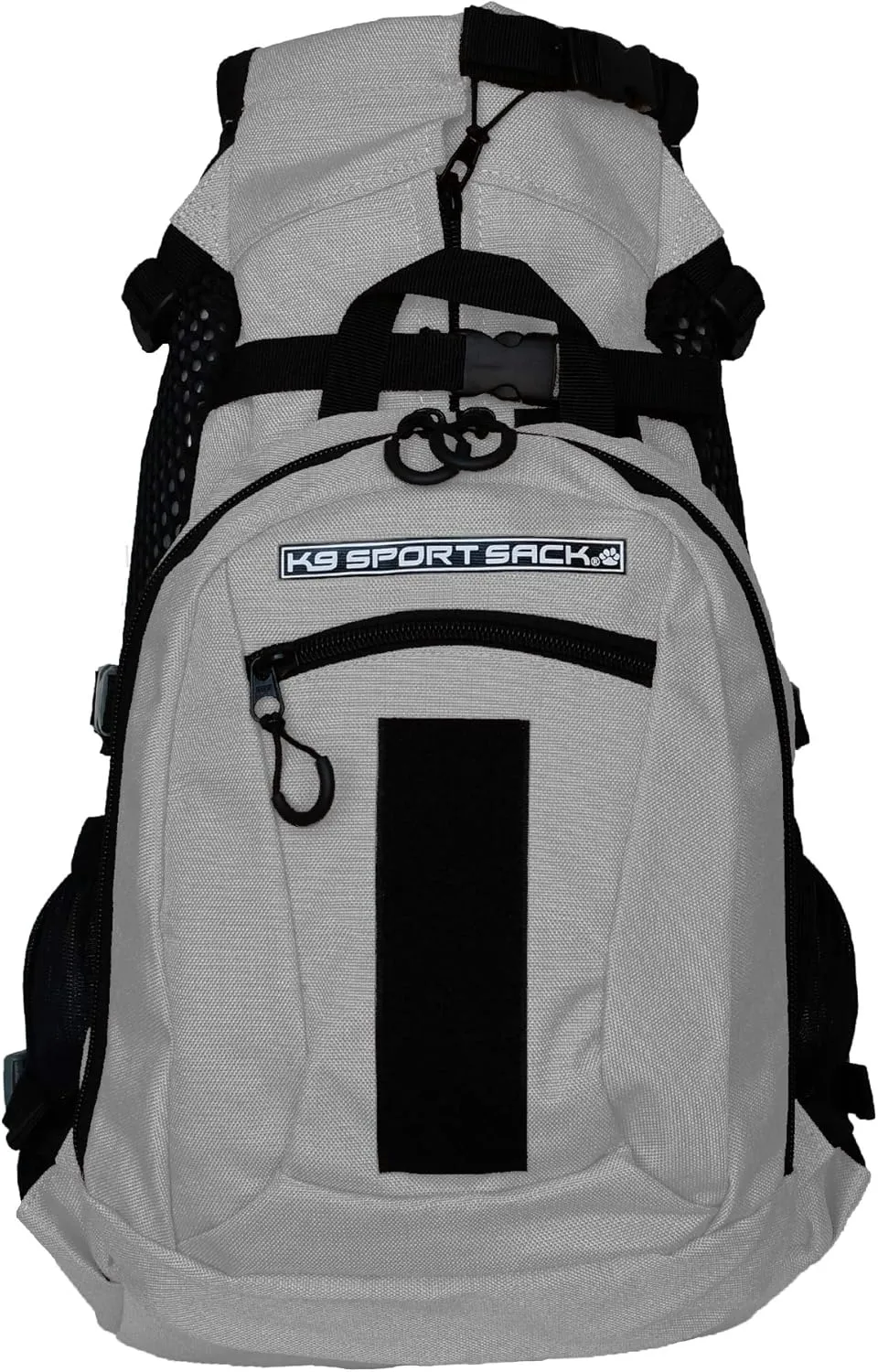 K9 Sport Sack | Dog Carrier Adjustable Backpack (Large, Plus 2 - Light Grey)