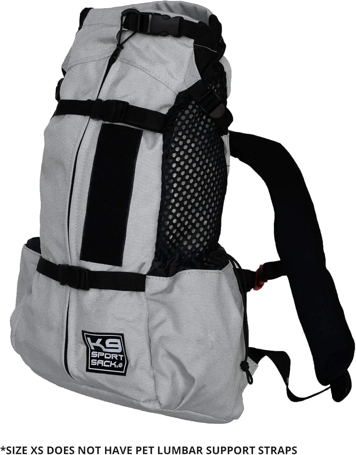 K9 Sport Sack | Dog Carrier Adjustable Backpack (Medium, Air 2 - Charcoal Grey)