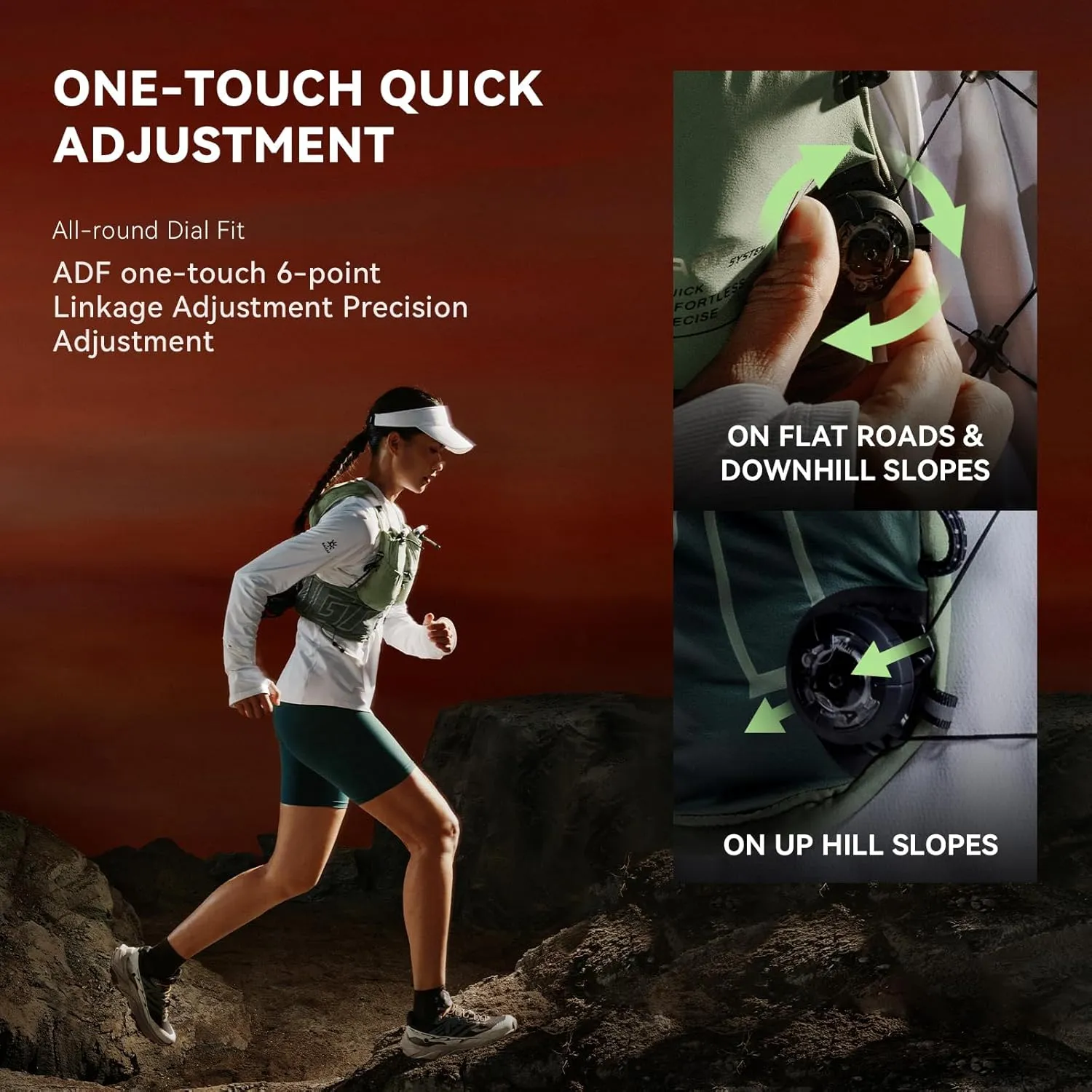 KAILAS FUGA AIR 7 Ⅳ Running Hydration Vest Hydration Pack Lightweight with Two TPU Water Bladders for Women Trail Cycling Hiking