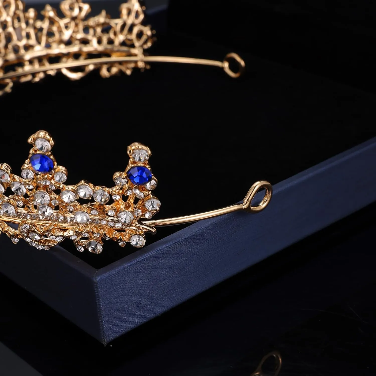 Kamirola Tiaras and Crowns for Women,Tiaras Earrings Necklace, Crystal Bridal Jewelry Set, Costume Party Halloween Prom Pageant Jewelry for Women (TR28)