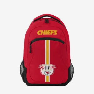 Kansas City Chiefs Super Bowl LIV Champions Action Backpack