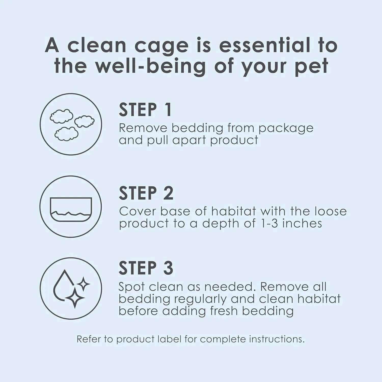 Kaytee Clean & Cozy White Paper Bedding, Made for Small Animals, 100 Liters, Pack of 2