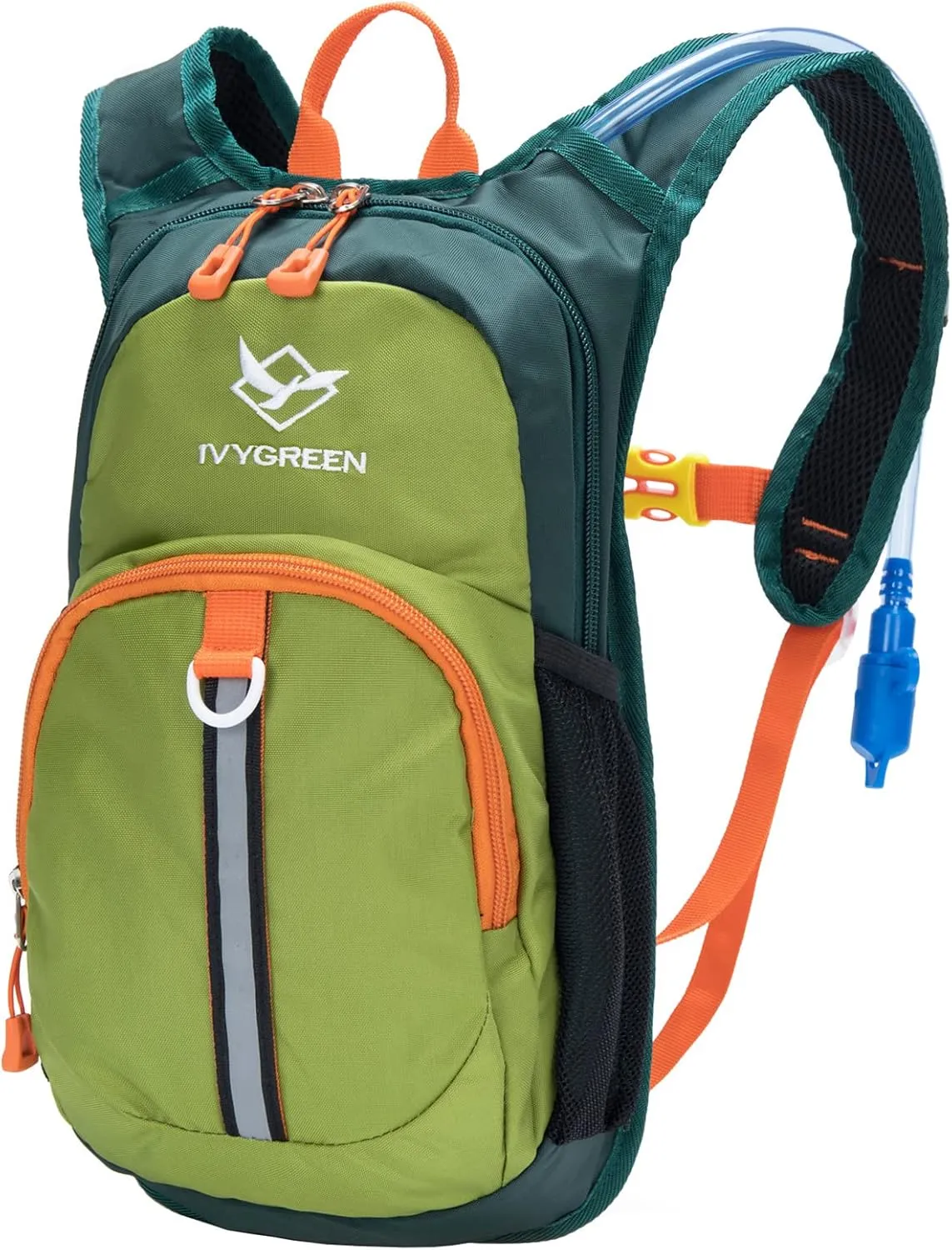 Kids Hydration Backpack, Hiking Backpack for Boys or Girls with 1.5L Water Bladder