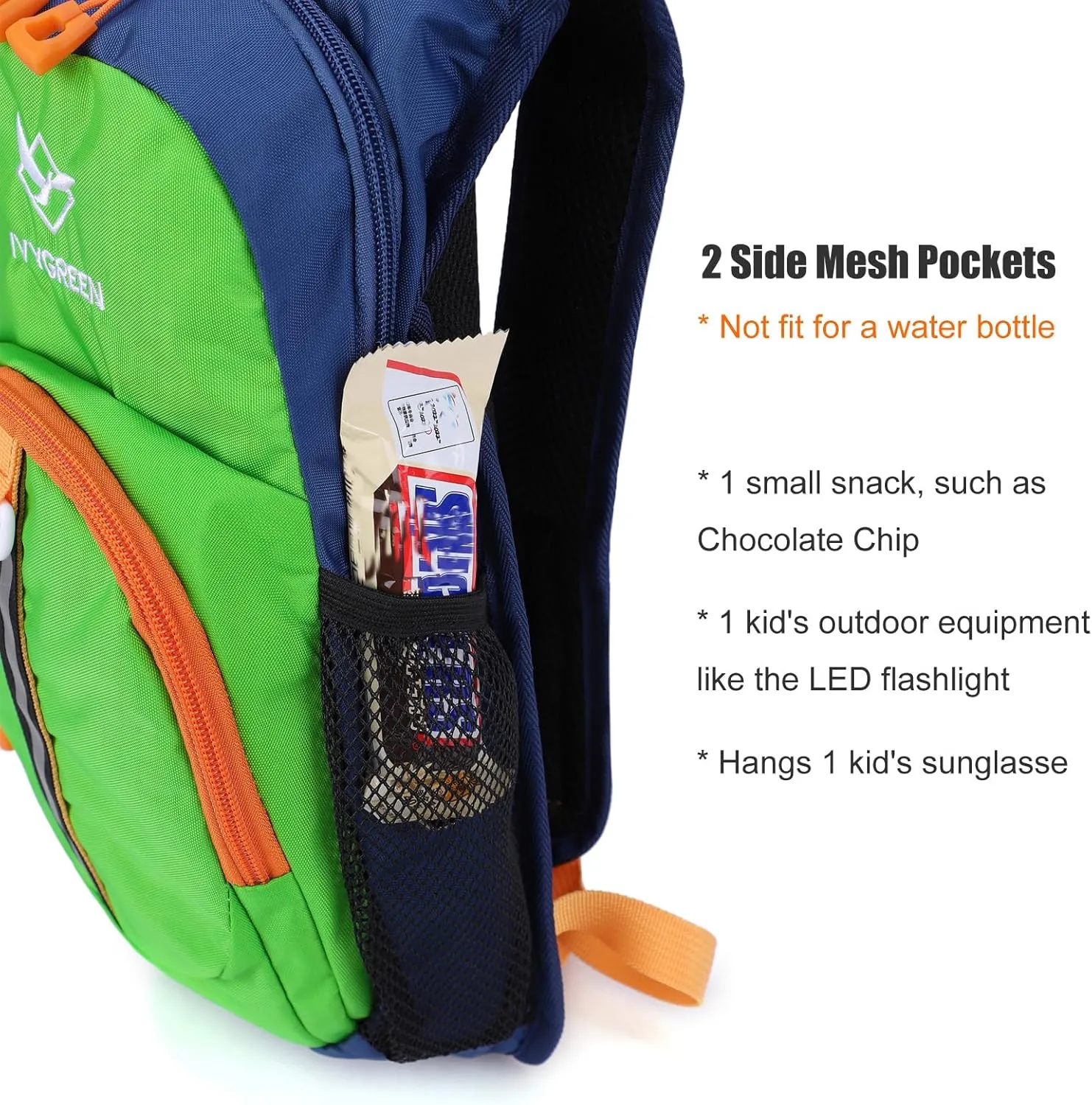 Kids Hydration Backpack, Hiking Backpack for Boys or Girls with 1.5L Water Bladder