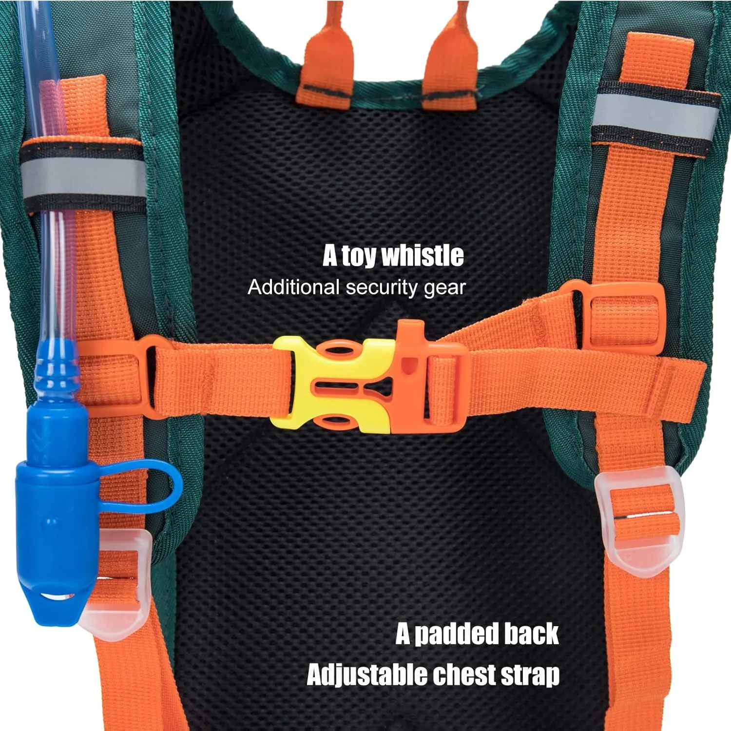 Kids Hydration Backpack, Hiking Backpack for Boys or Girls with 1.5L Water Bladder