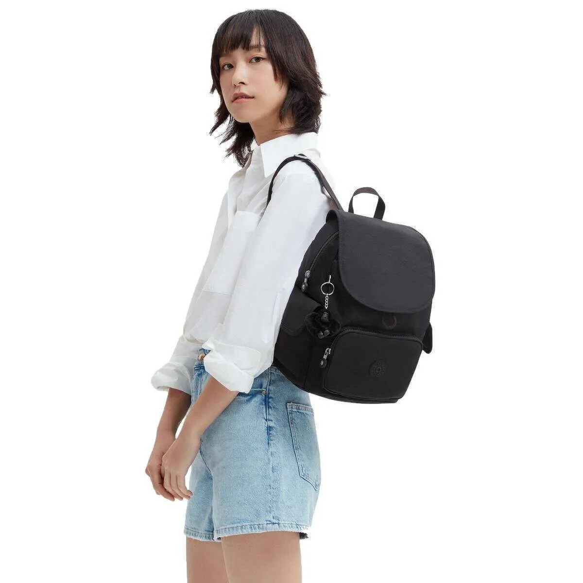 Kipling City Pack S Backpack - Black Noir