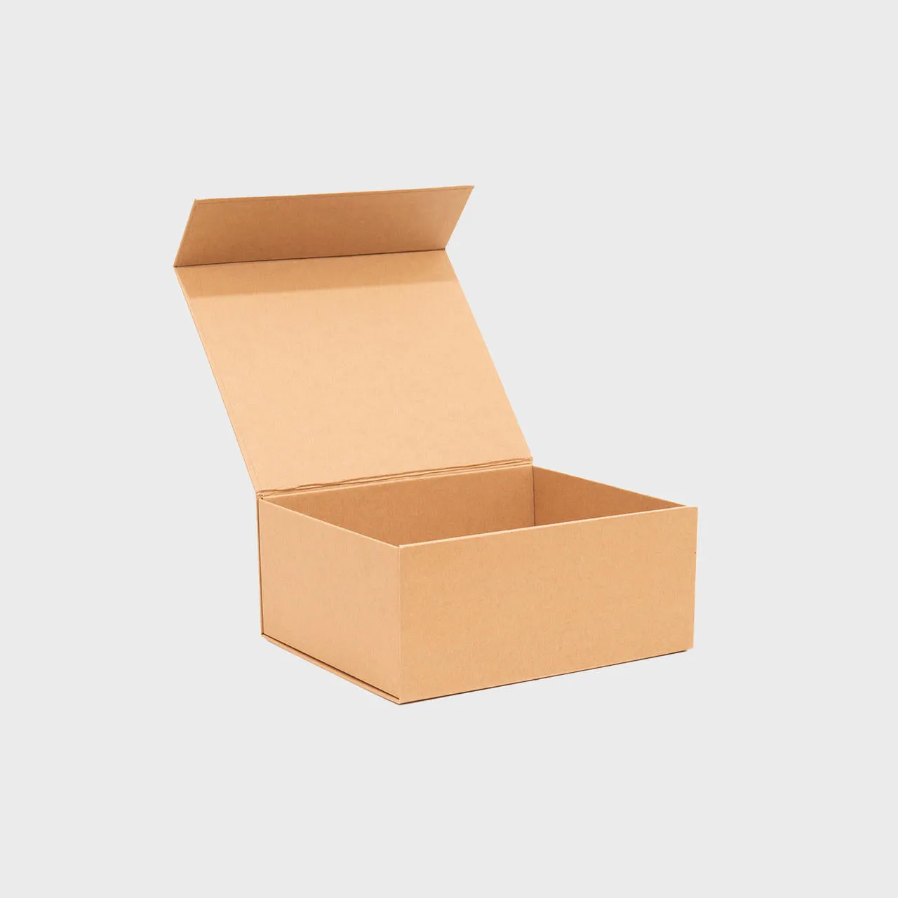 Kraft quick assemble magnetic gift box