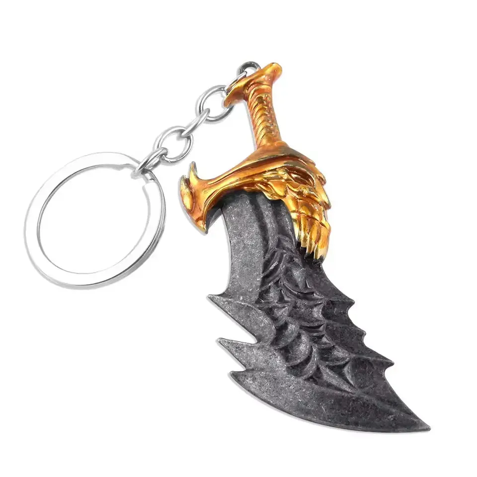 Kratos Blades Of Chaos GOW Keychain