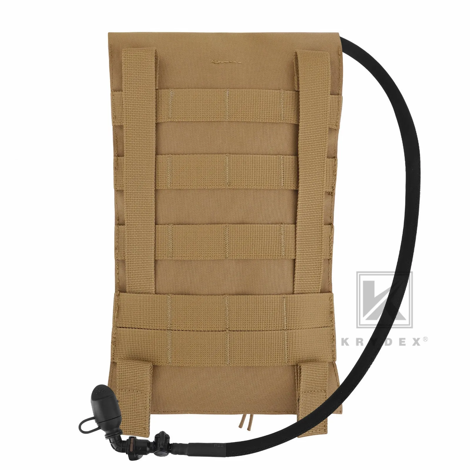 Krydex Tactical 50 oz Hydration Carrier MOLLE Pack Modular Water Bladder Pouch
