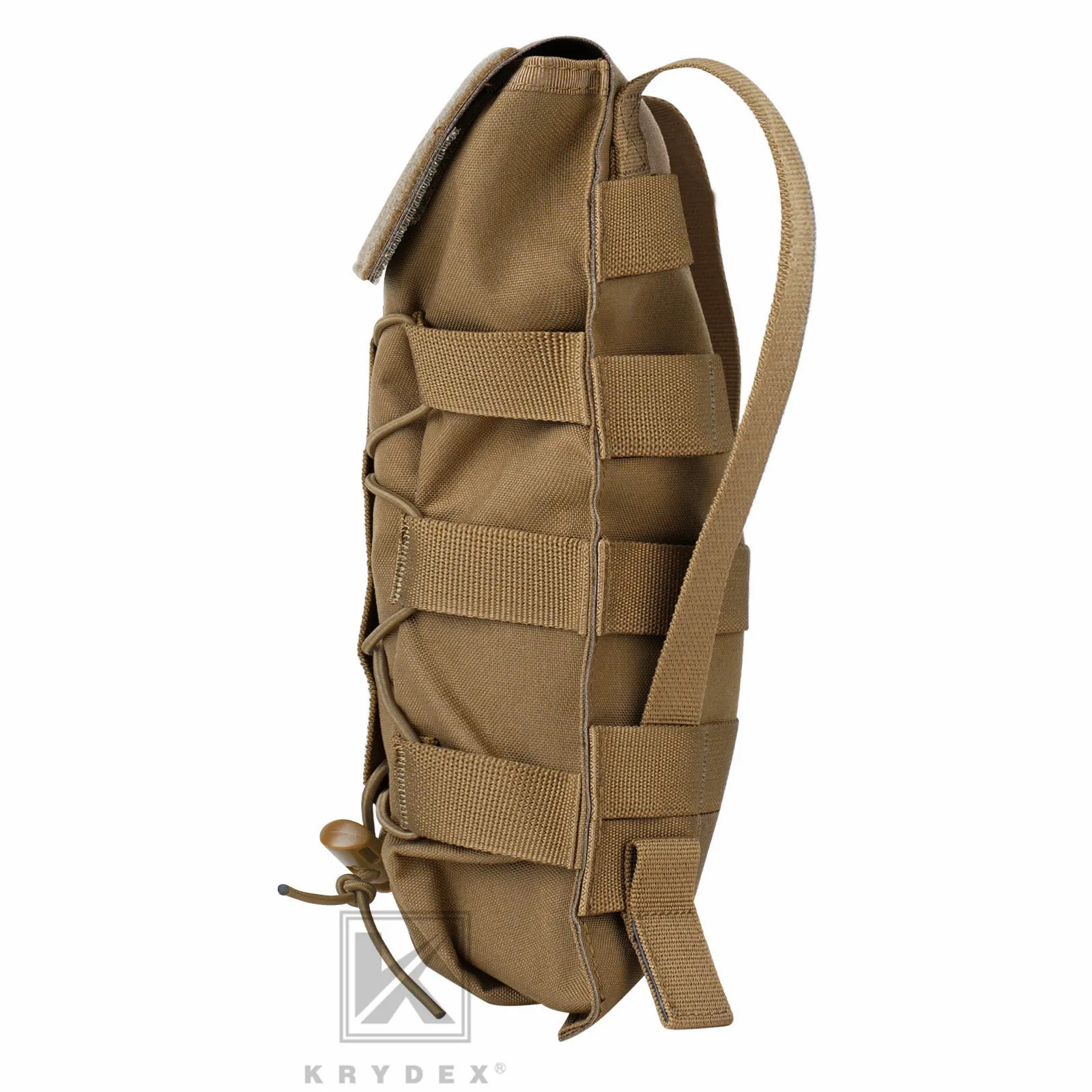 Krydex Tactical 50 oz Hydration Carrier MOLLE Pack Modular Water Bladder Pouch
