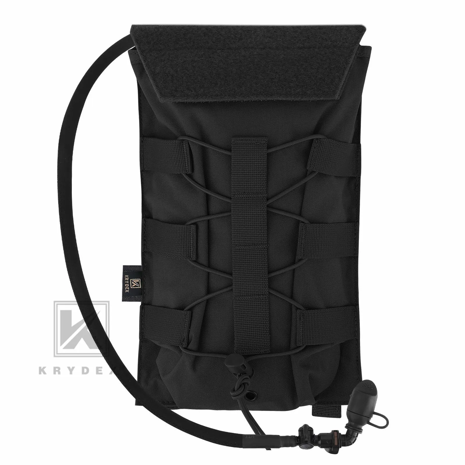 Krydex Tactical 50 oz Hydration Carrier MOLLE Pack Modular Water Bladder Pouch