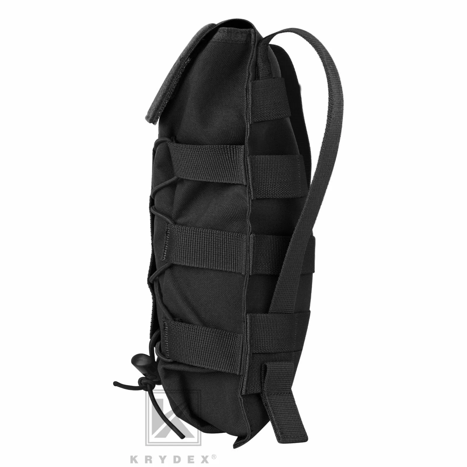 Krydex Tactical 50 oz Hydration Carrier MOLLE Pack Modular Water Bladder Pouch