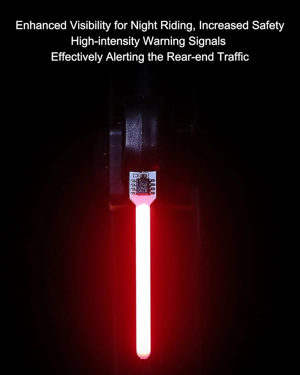 LED Bike Light Flow Tail Lights Rechargeable for Night Riding Flash Lights Red Night Light Rear Bike Wheel Lights USB Light Bike Accessories Taillights Auto On/Off 5 Modes,Waterproof