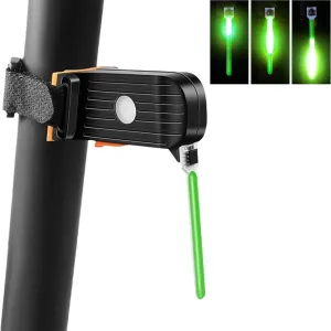 LED Bike Light Flow Tail Lights Rechargeable for Night Riding Flash Lights Red Night Light Rear Bike Wheel Lights USB Light Bike Accessories Taillights Auto On/Off 5 Modes,Waterproof