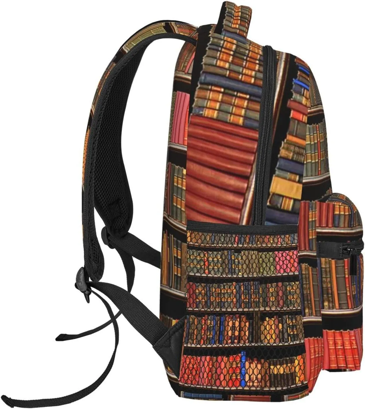 Library Book Backpack,Cute Bookbags Laptop Bag Shoulder Bags Travel Hiking Camping Daypack for Men Women