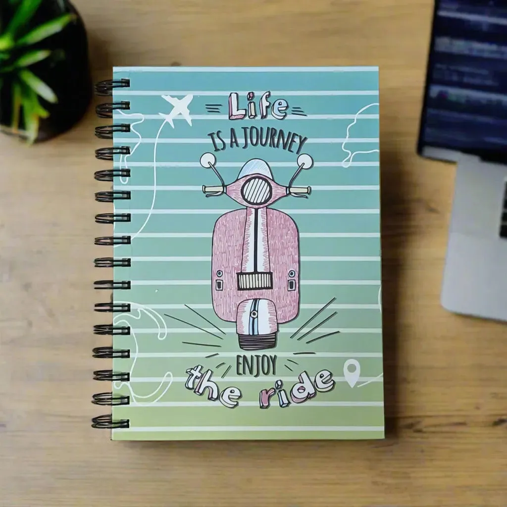 Life is a Journey A5 Notebook