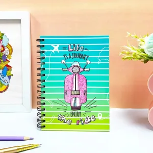 Life is a Journey A5 Notebook