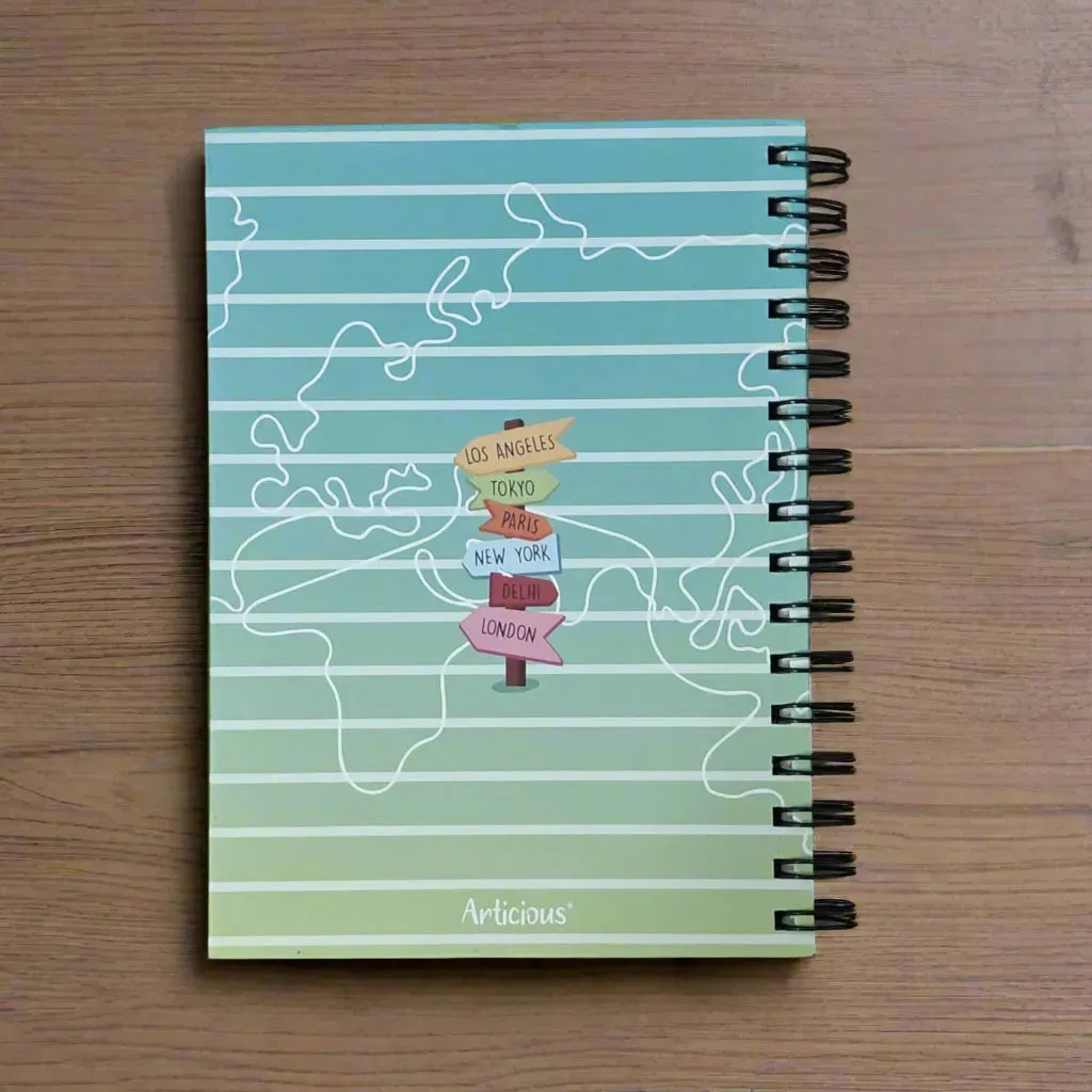 Life is a Journey A5 Notebook