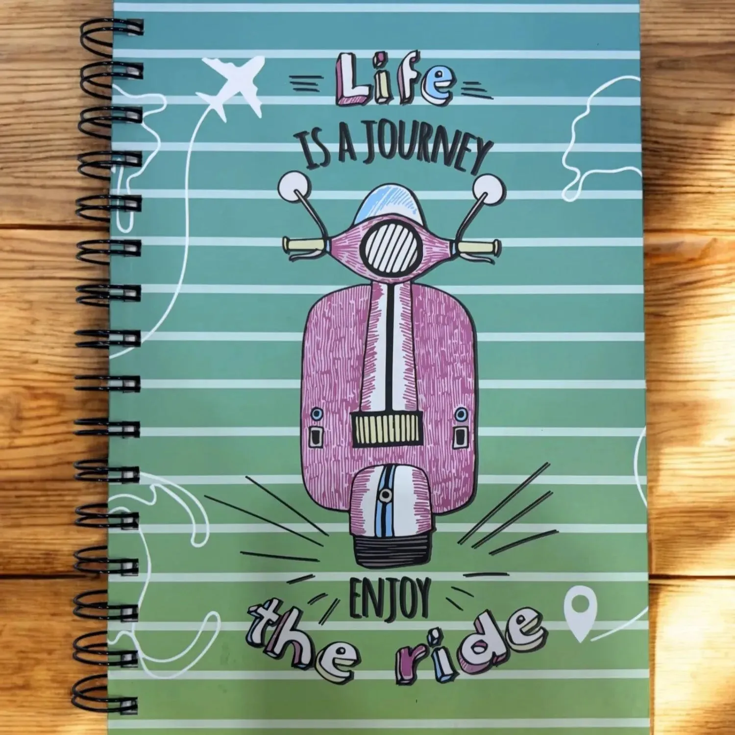 Life is a Journey A5 Notebook