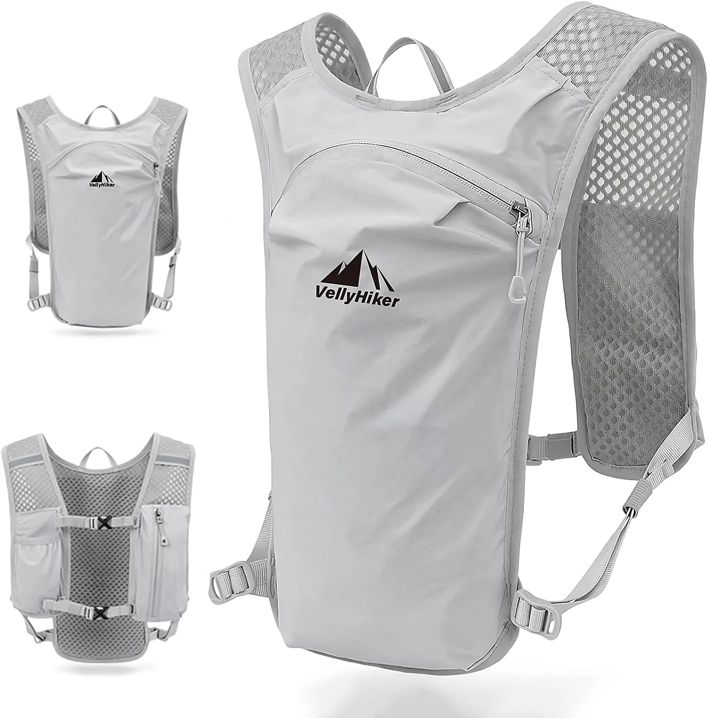 Lightweight Backpack Running Backpack for Men & Women, 6L Breathable Bike Rucksack for Cycling Hiking Outdoor Sports and Travel