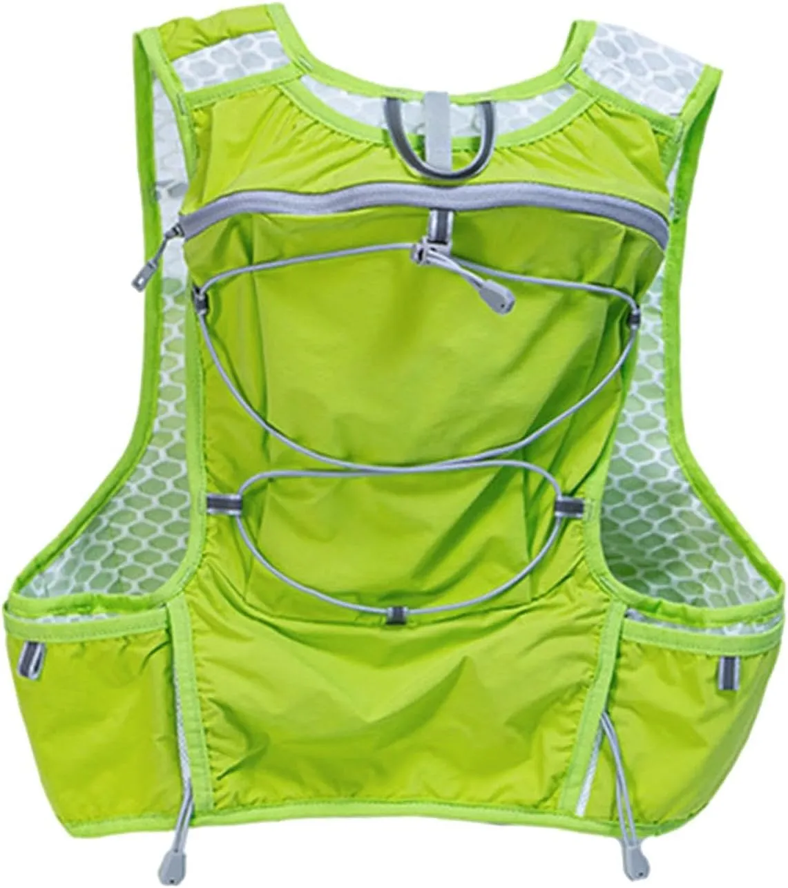 Lightweight Hydration Backpack Water Pack Sport Bag Adjustable Reflective Daypack Rucksack for Cycling Climbing Trail Biking