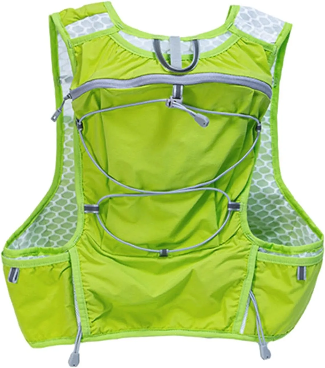 Lightweight Hydration Backpack Water Pack Sport Bag Adjustable Reflective Daypack Rucksack for Cycling Climbing Trail Biking