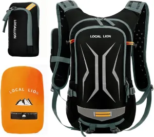 LOCALLION Cycling Backpack Biking Daypack for Outdoor Sports Running Breathable Hydration Pack Men Women 18L
