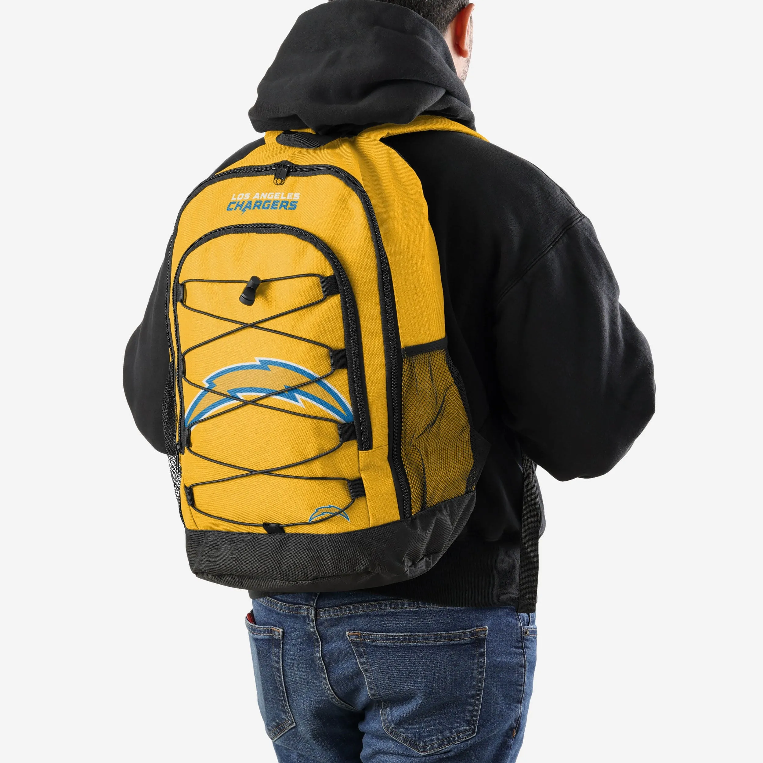 Los Angeles Chargers Big Logo Bungee Backpack