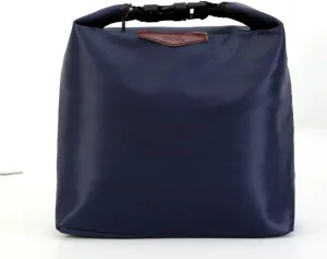 Lunch Bag for Women & Men Fresh Keep Lunch Box, Small Leakproof Cooler Box Food Containers Reusable Tote Bags for Work, Office, Picnic, Travel (Dark blue)